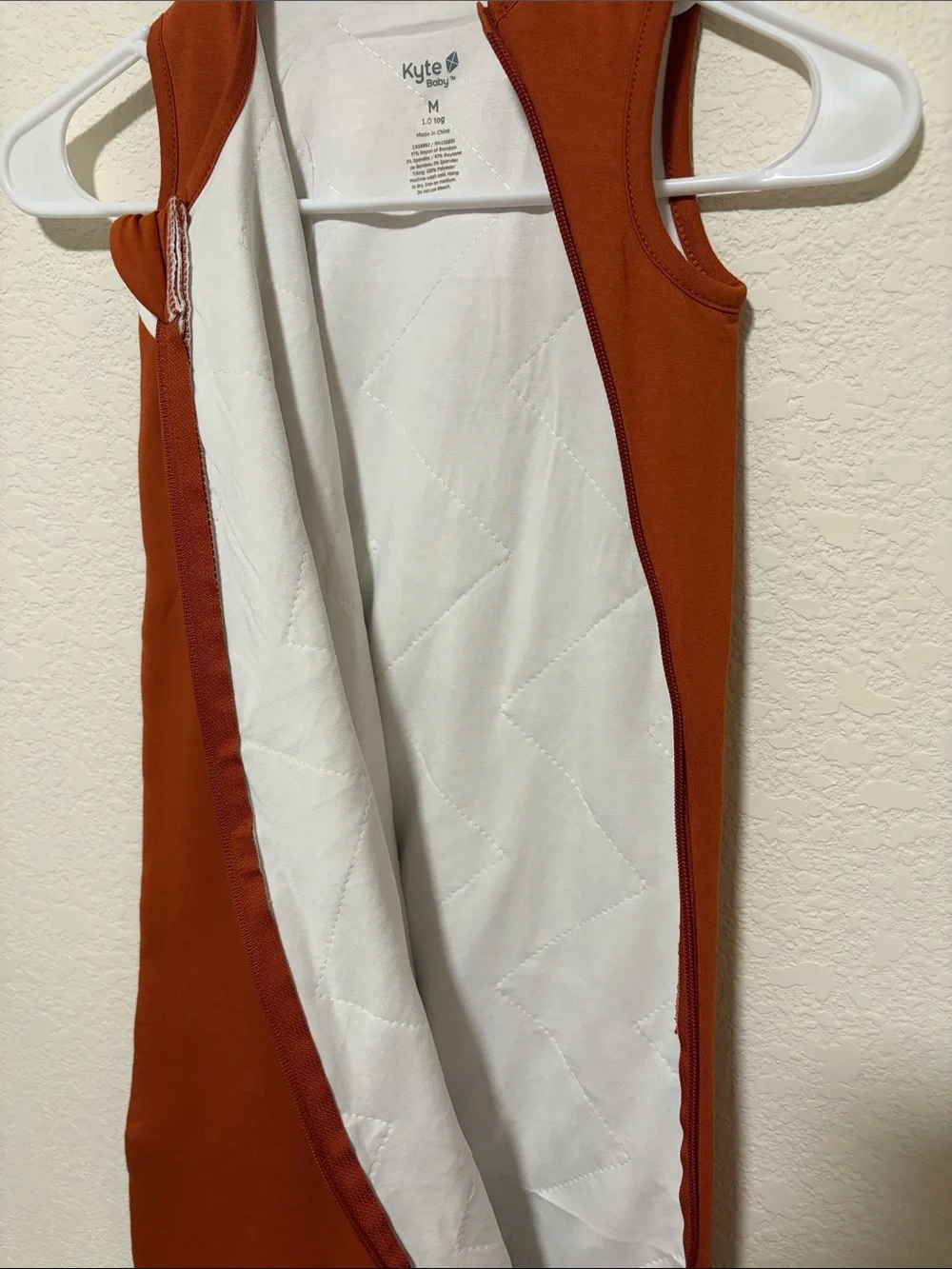 Kyte Baby Sleep Sack Medium 1.0 Tog Rust Color - NWOT